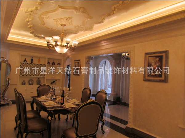 為什么那么多人選擇廣州石膏線模具吊頂？
